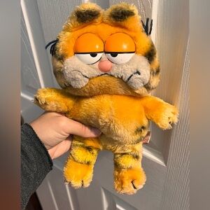 Vintage Garfield 1978 1981 Fun Farm Plush Stuffed Animal 9”